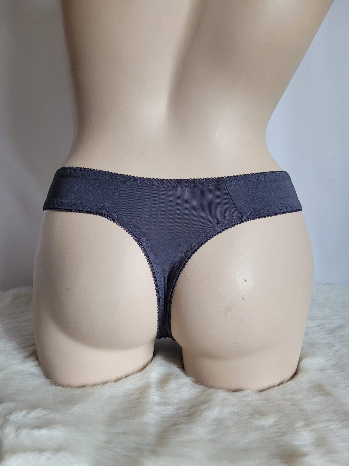 String en dentelle anthracite. – Image 3