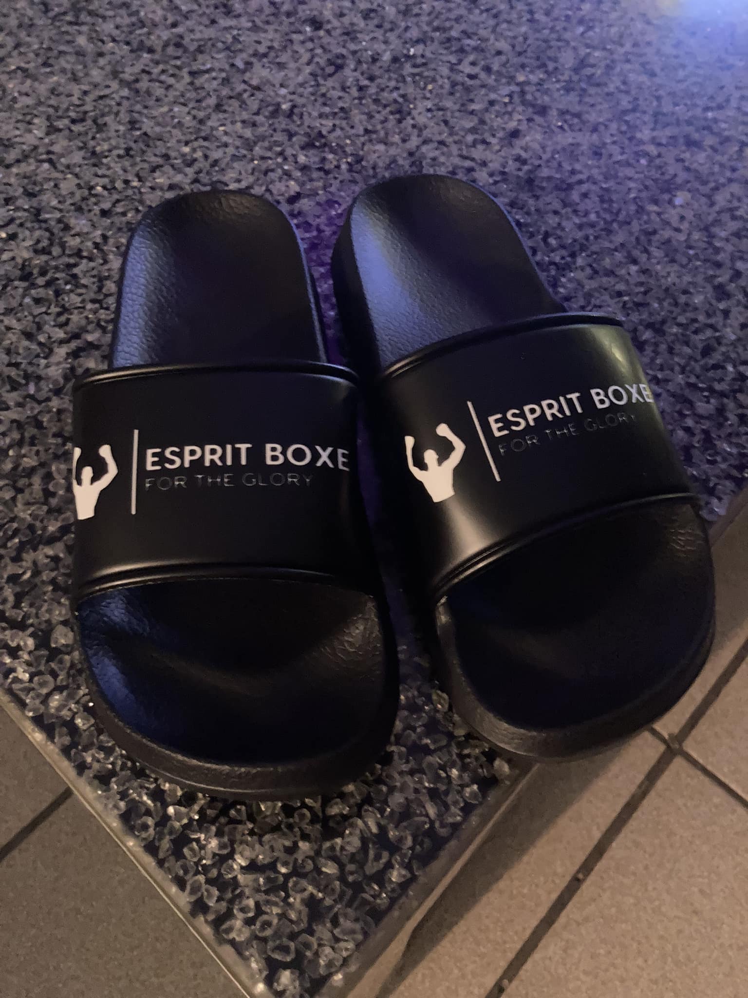 Claquettes Esprit Boxe (Black) – Image 3