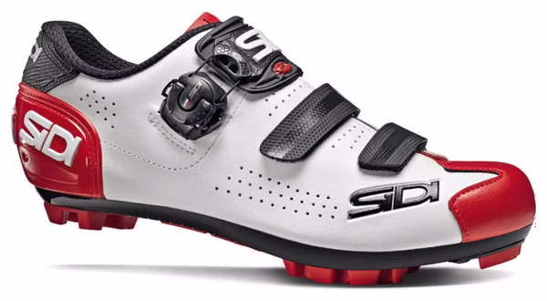SIDI SCARPE MTB TRACE 2 (White/Black/Red) – Image 2