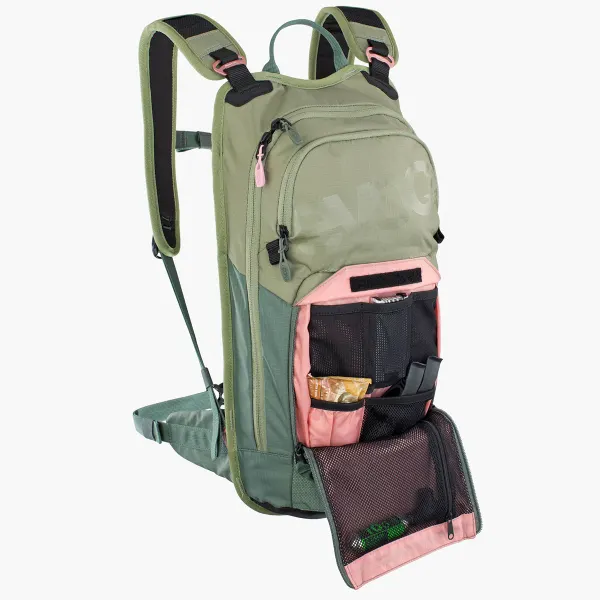Sac à dos Stage 6l + poche 2l vert olive – Image 4
