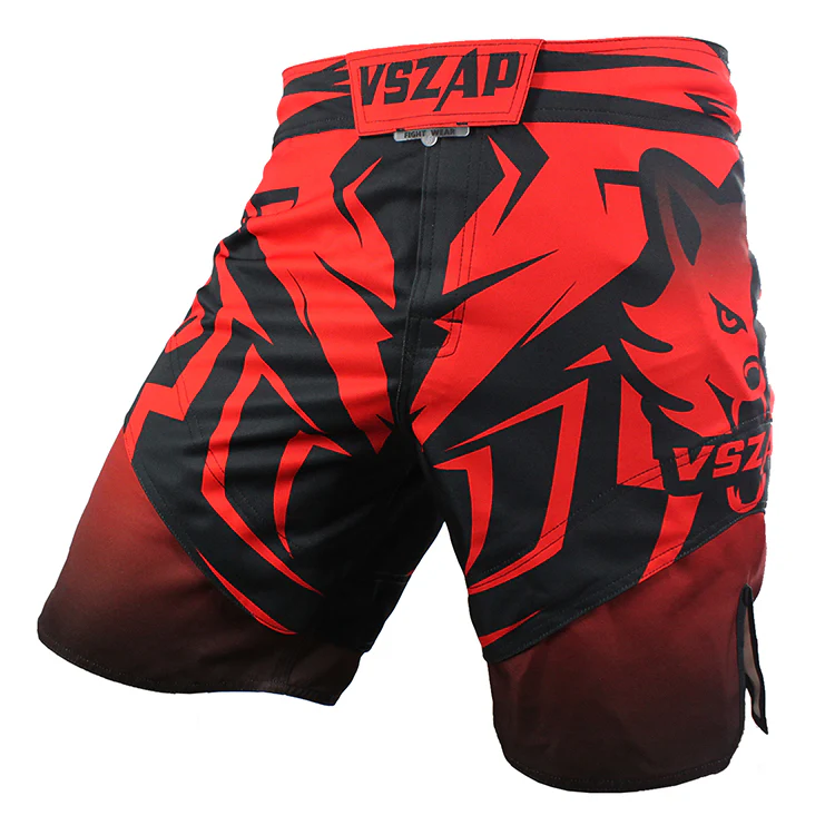 Short boxe LOUP (Rouge) – Image 3