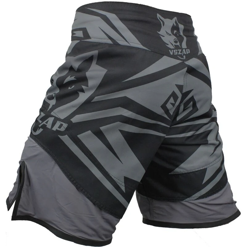 Short boxe LOUP (Gris) – Image 4