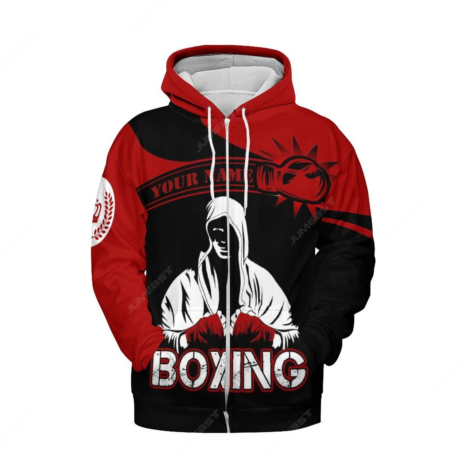 Sweat boxe Boxing personnalisable – Image 4