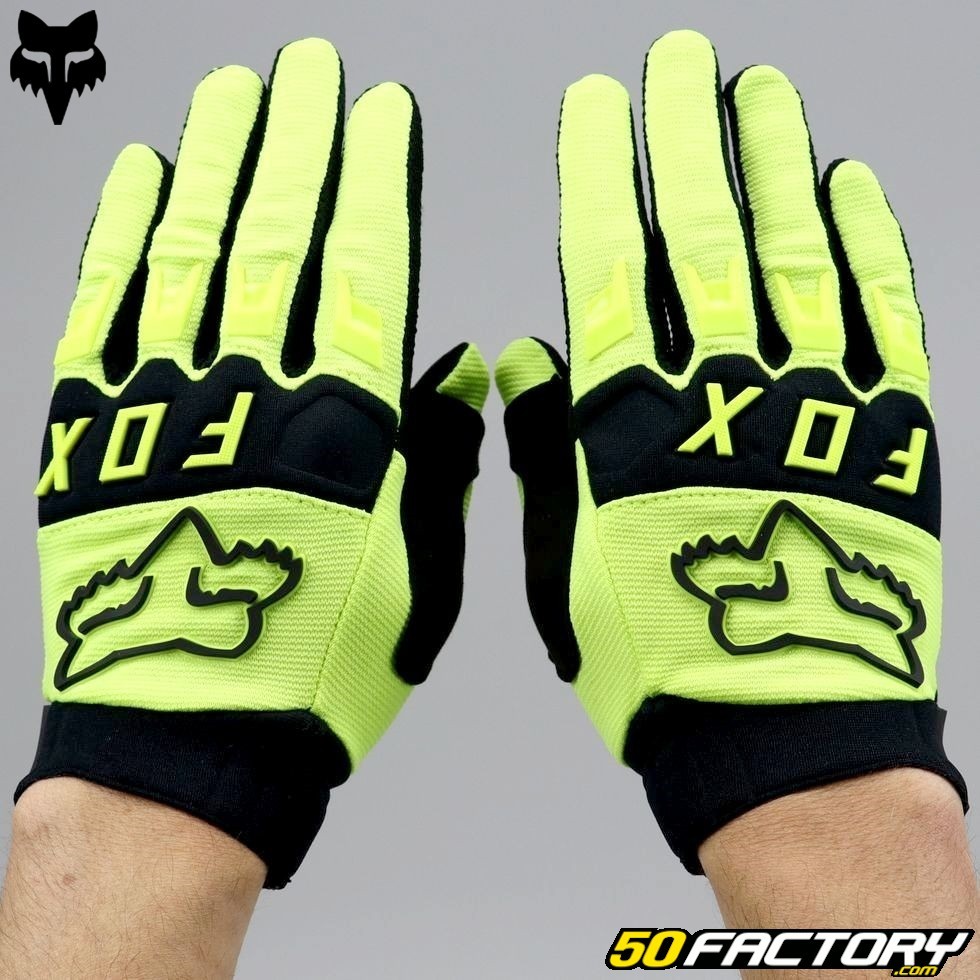 Glove Dirtpaw Jaune Fox – Image 2