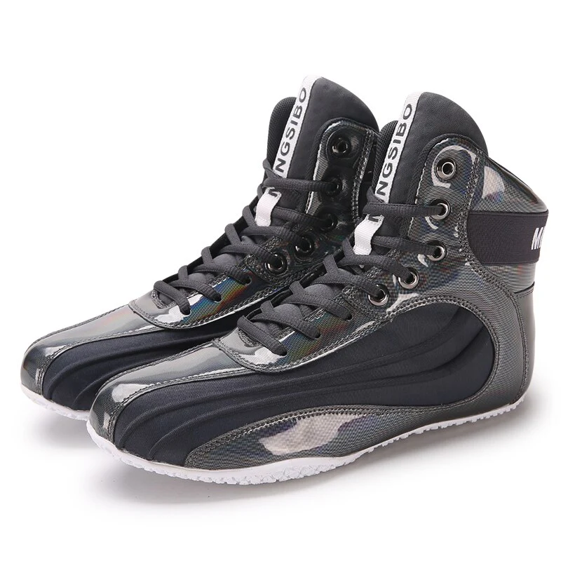 Chaussures de boxe basse (Ultra Gris) – Image 2
