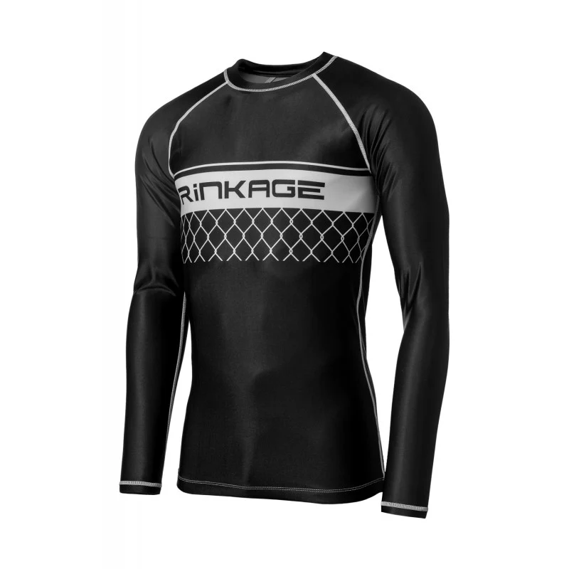 Rashguard manches longues noir Rinkage FENCE – Image 2