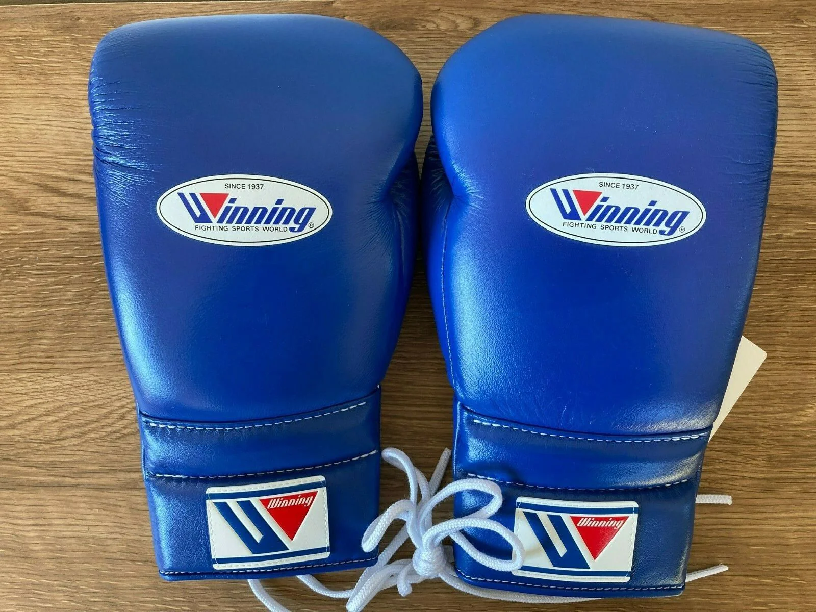 Gants de boxe WINNING (Bleu) – Image 4